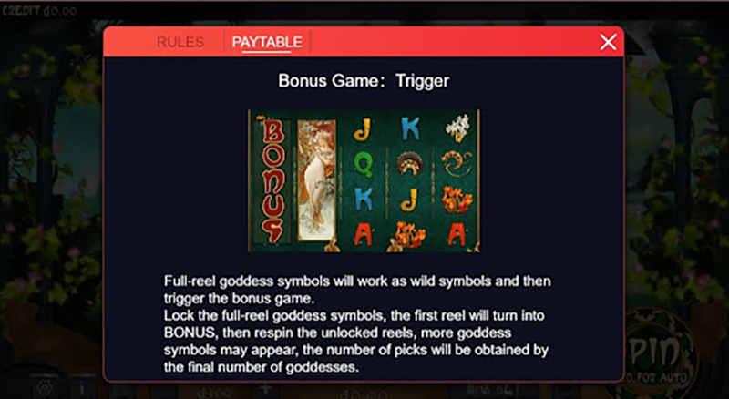 Bonus game – Trigger