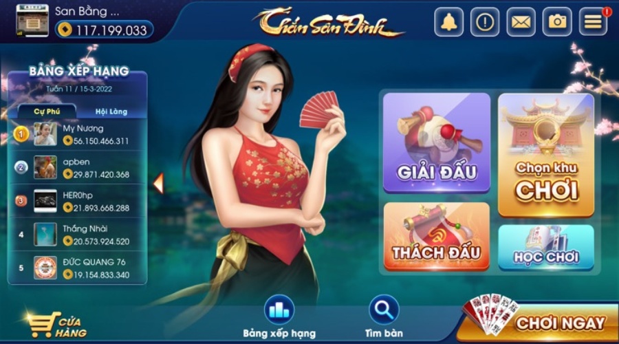 Chan san dinh – Sân chơi cá cược trực tuyến hấp dẫn Cfun68