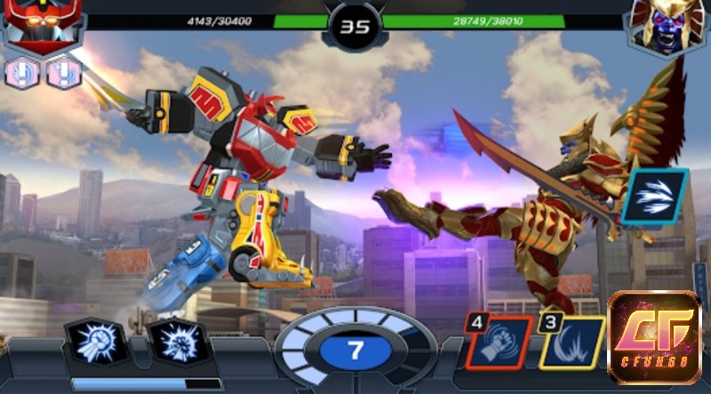 Gamesieunhangao Power Rangers: Legacy Wars được phát triển với đồ họa 3D