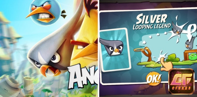 Chim Silver là nhân vật mới trong nhóm Angry Bird