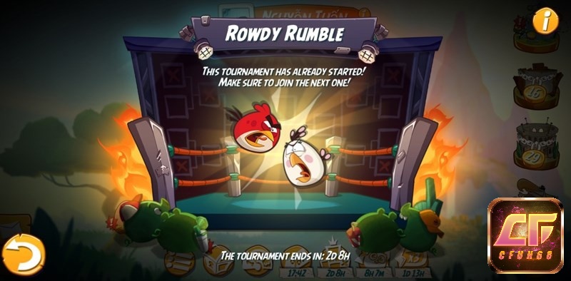 Giải đấu Rowdy Rumble là nơi thể hiện tài năng bắn súng của mình