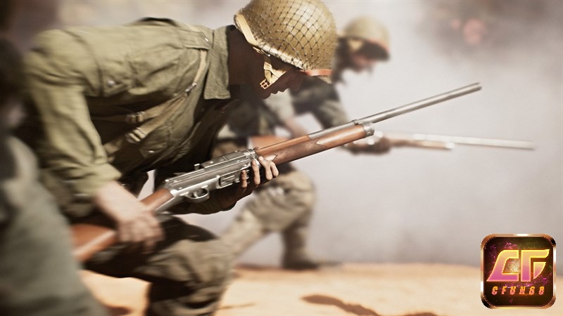 Vô số các loại vũ khí trong thế chiến thứ hai đều xuất hiện ở game này