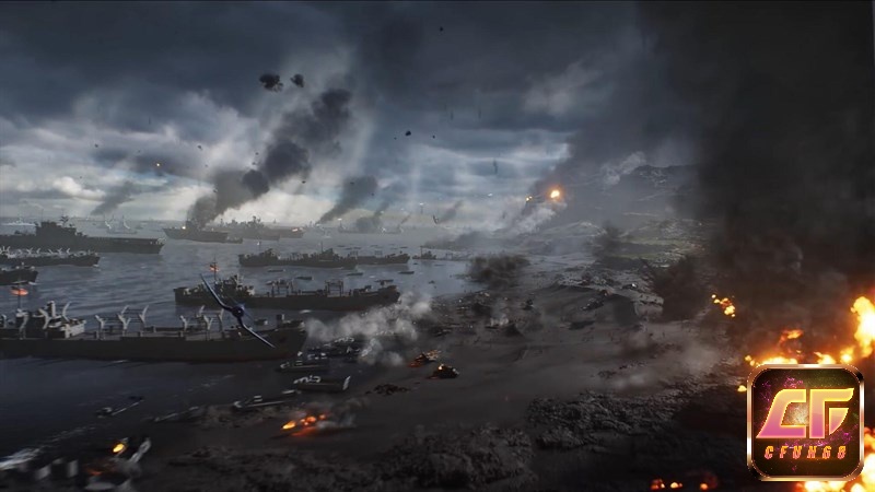 Đồ họa game Battlefield V vô cùng chân thật