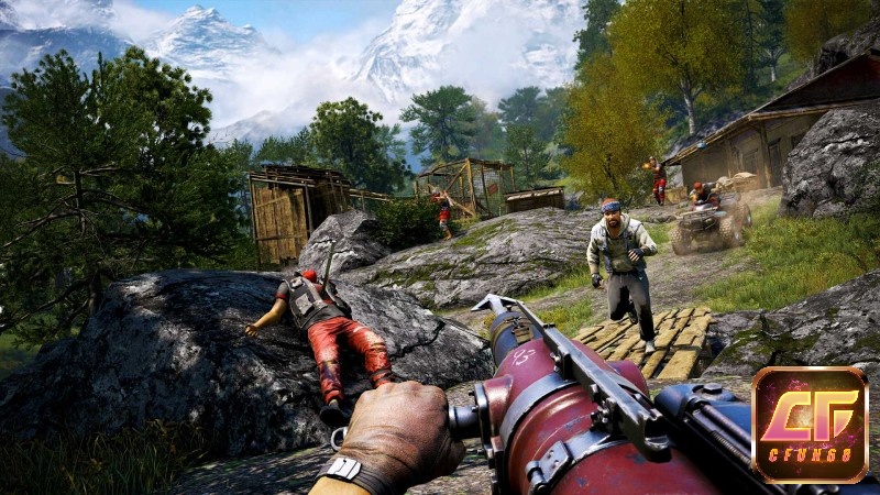 Chiến đấu và hoàn thành các nhiệm vụ trong Game Far Cry 4