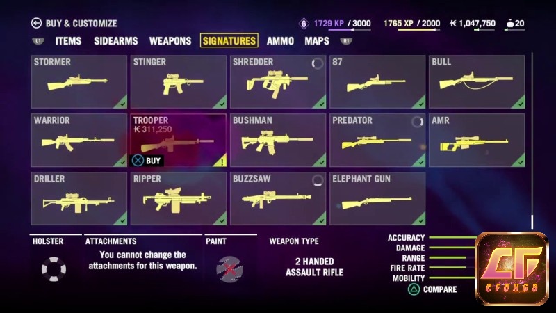 Trong Game Far Cry 4, bạn có thể sử dụng nhiều loại vũ khí và phương tiện khác nhau.