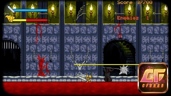 Đồ họa trong game A Bloody Night tập trung vào việc tái hiện một thế giới kỳ quái và kịch tính