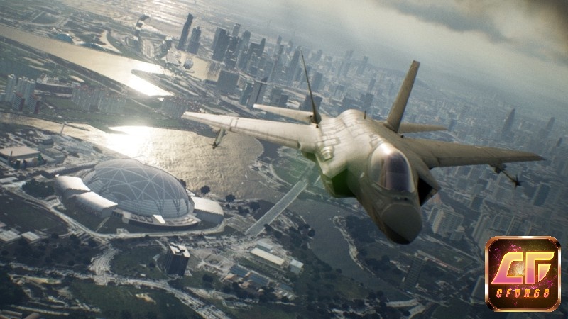 Đồ họa làm từ Unreal Engine 4 của Game Ace Combat 7: Skies Unknown