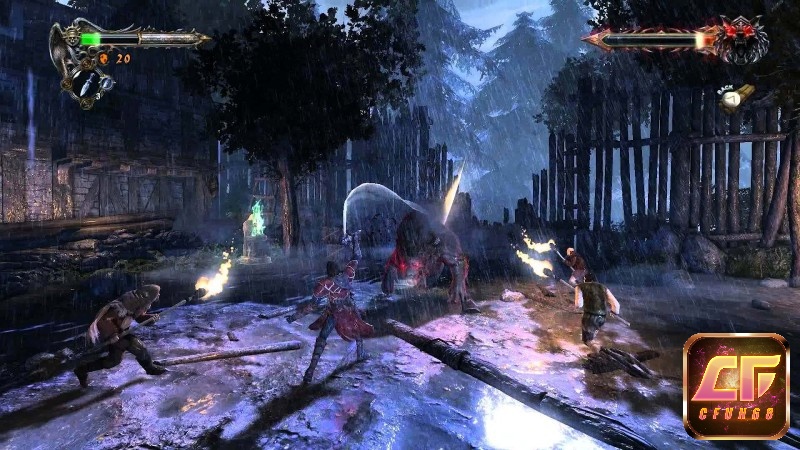 Game Castlevania: Lords of Shadow là tựa game ba chiều, người chơi sử dụng kỹ năng cận chiến để tấn công và tiêu diệt kẻ địch