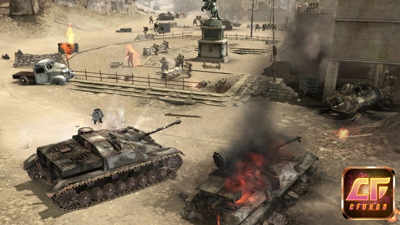 Một số loại xe tăng trong Game Company of Heroes 2