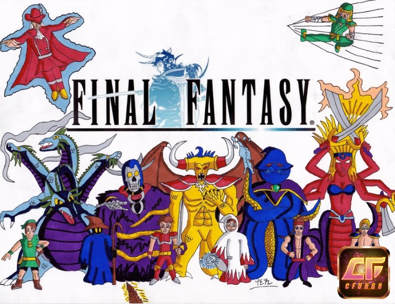 Poster Game Final Fantasy