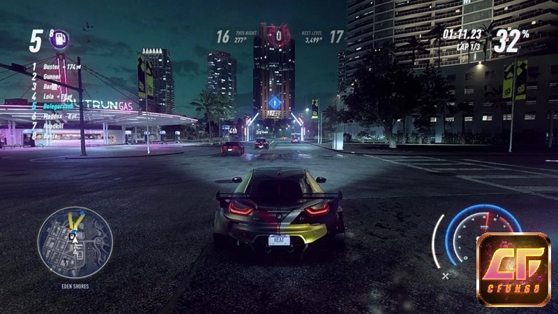 Game Need for Speed Heat có đồ họa chân thực và chi tiết