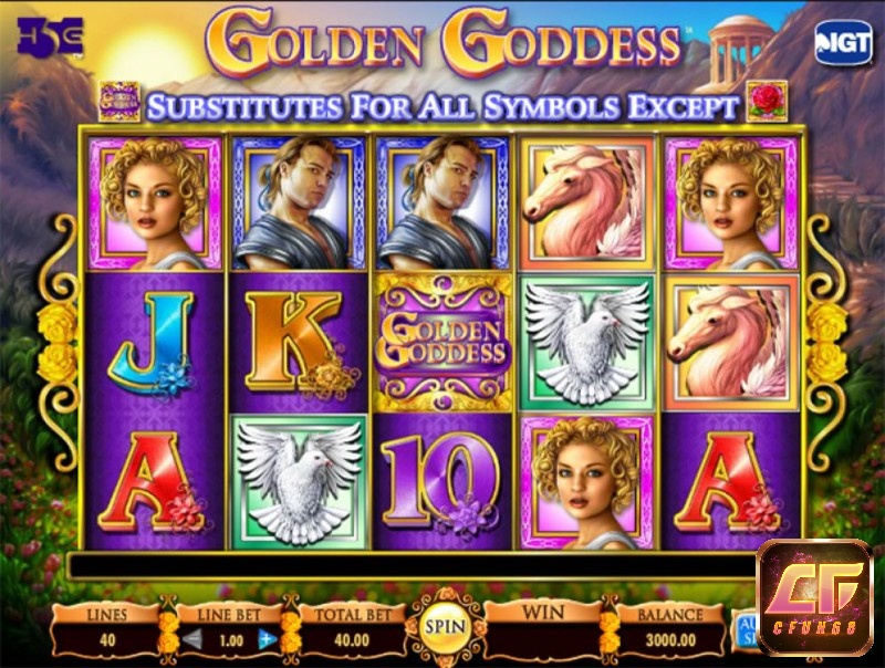 Cách chơi slot Golden Goddess không quá khó cho người mới