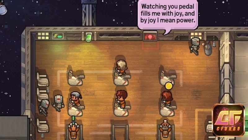 Đồ họa pixel của Game The Escapists 2 mang lại trải nghiệm chơi game vô cùng hài hước