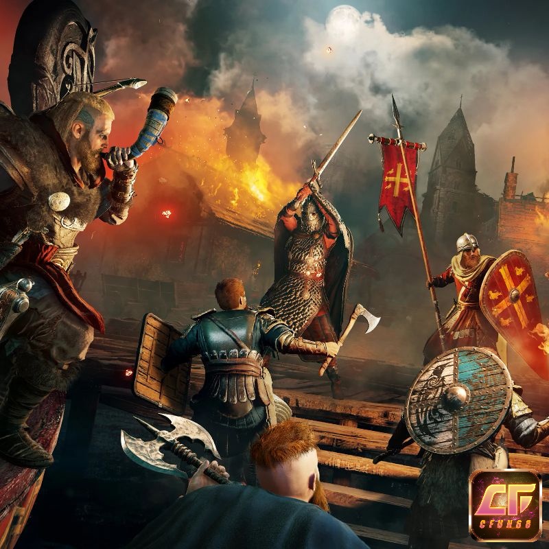  Assassin’s Creed Valhalla đưa người chơi vào cảnh xâm lược của người Viking