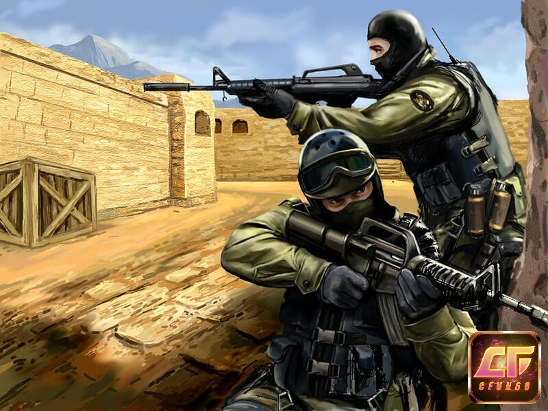 CSGO - Counter Strike là tựa game bắn súng góc nhìn thứ nhất với lối chơi 5v5 